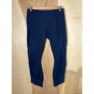 Athleta Activewear Pants Women's Small‎ Navy Blue